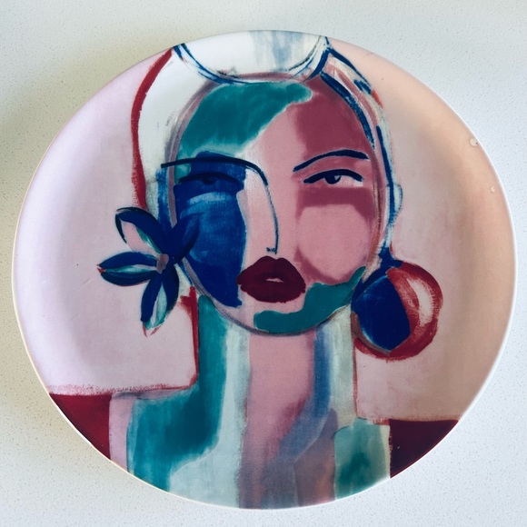 Vintage Anthropologie Set of 3 Belle D'Isle Dessert Plate - Picture 4 of 7